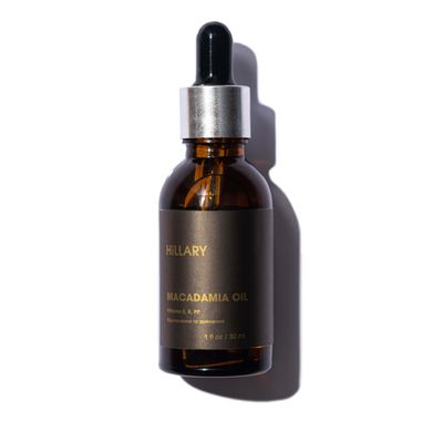 Hillary Organic Cold-Pressed Macadamia Oil 30 ml