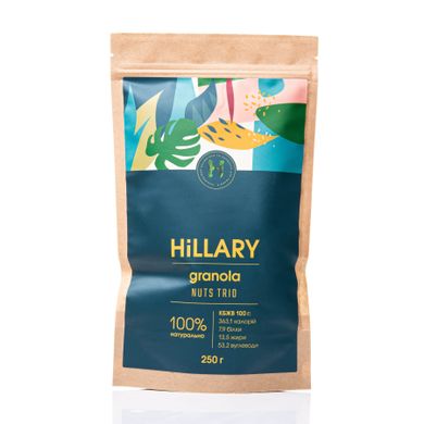 Granola Hillary Nuts' Trio, 250 g