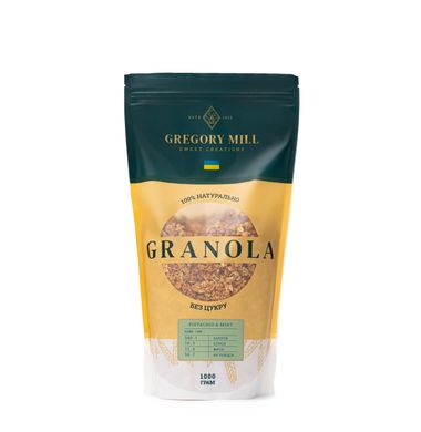 Гранола Gregory Mill Pistachio & Mint, 500 г - фото №1