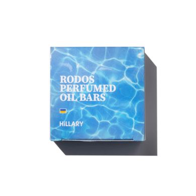 Hillary Perfumed Oil Bars Rodos Solid Perfumed Butter Body Cream, 65 g