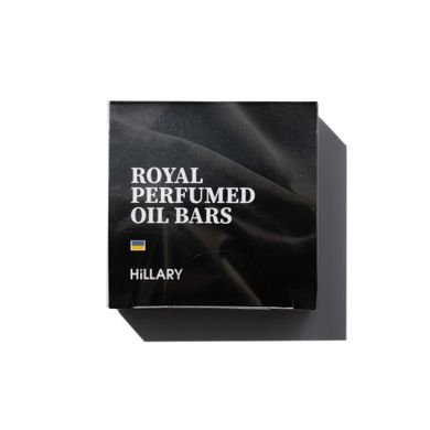 Hillary Perfumed Oil Bars Royal Solid Perfumed Butter Body Cream, 65 g