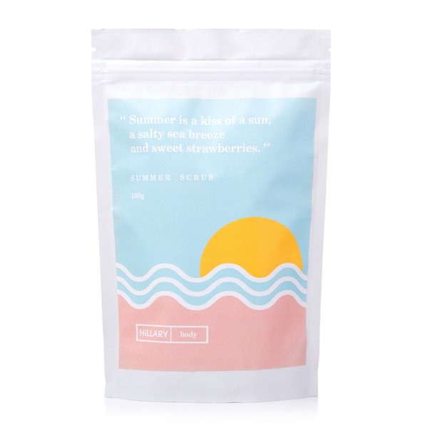 Скраб для тіла парфюмований Hillary Summer Body Scrub, 100 г - фото №1