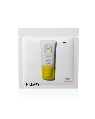 ПРОБНИК Сонцезахисний BB-крем для обличчя SPF30+ Ivory HiLLARY VitaSun Tone-Up BB-Cream All Day Protect SPF30+, 2 г - фото №1