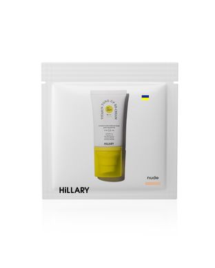 ПРОБНИК Сонцезахисний BB-крем для обличчя SPF30+ Nude HiLLARY VitaSun Tone-Up BB-Cream All Day Protect SPF30+, 2 г - фото №1