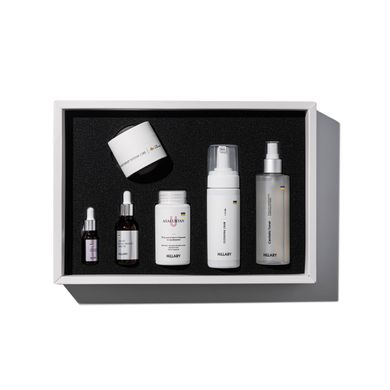 Hillary Perfect 6 daily care set for normal and combination skin