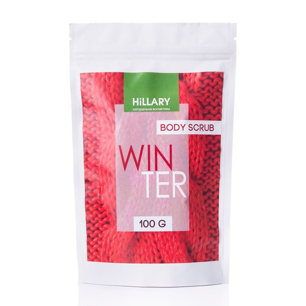 Скраб для тіла парфумований Hillary Winter Body Scrub, 100 г - фото №1