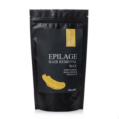 Гранули для епіляції Hillary Epilage Premium Gold, 100 г - фото №1