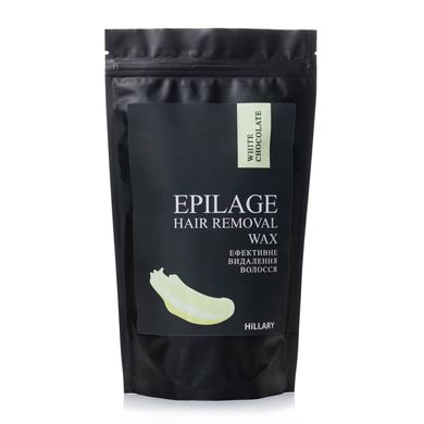 Гранулы для эпиляции Hillary Epilage White Chocolate, 100 г - фото №1