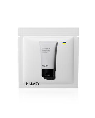 ПРОБНИК Крем для рук та нігтів з поліпептидами шовку Hillary Hand and Nail Silk Cream, 2 мл - фото №1