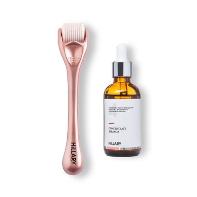 Mesoscooter for scalp Hillary + Serum for hair CONСENTRATE SERENOA