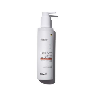 Shampoo against hair loss Hillary Serenoa & PP Hair Loss Control Shampoo, 250 ml