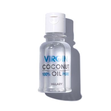 ПРОБНИК Нерафінована кокосова олія Hillary VIRGIN COCONUT OIL, 35 мл - фото №1