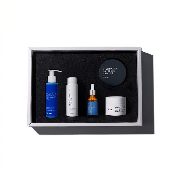 Комплексний б&rsquo;юті-сет для жирної та комбінованої шкіри Hillary Perfect Niacinamide Sebo Balance - фото №1