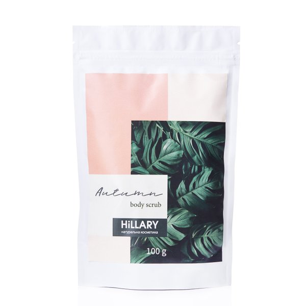 Скраб для тіла парфюмований Hillary Autumn Body Scrub, 100 г - фото №1