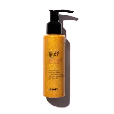 Сияющее масло для загара Hillary Сhic Bronze Glow Body Oil, 100 мл - фото №1