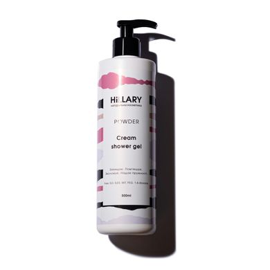 Hillary POWDER Cream Shower Gel, 500 ml