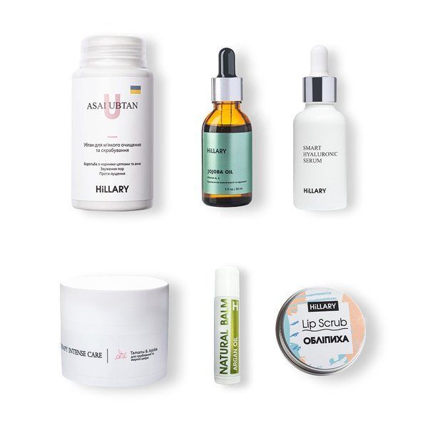 Набір для догляду за жирною шкірою обличчя навесні Hillary Spring Oil Skin Care - фото №1