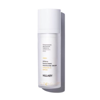Сонцезахисна зволожуюча сироватка з вітаміном С SPF30 Hillary Sunscreen moisturier serum Vitamin C - фото №1
